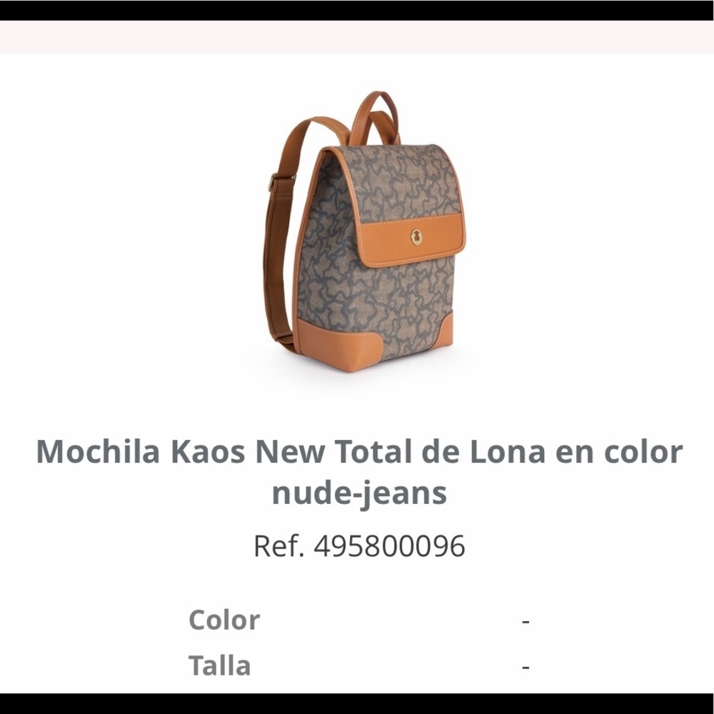 Tous Kaos Backback